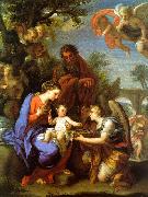 Chiari, Giuseppe The Rest on the Flight into Egypt oil painting